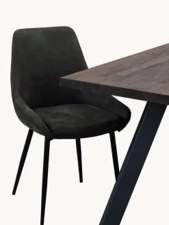 Online Sillas tapizadas en cuero sintético Sierra, 2 uds. Sillas