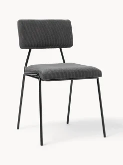 Sillas tapizadas en pana Mats, 2 uds. Sillas