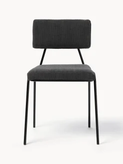 Sillas tapizadas en pana Mats, 2 uds. Sillas