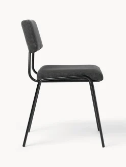 Sillas tapizadas en pana Mats, 2 uds. Sillas