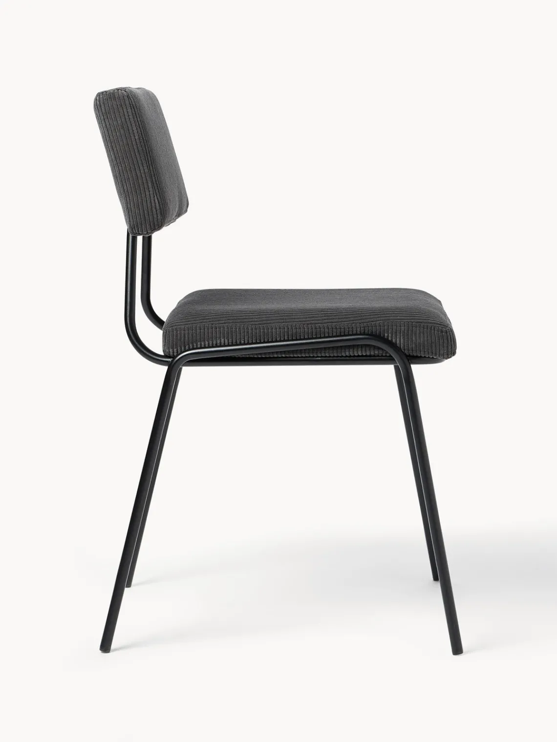 Sillas tapizadas en pana Mats, 2 uds. Sillas