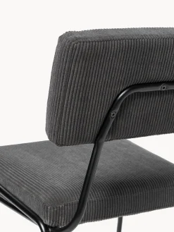 Sillas tapizadas en pana Mats, 2 uds. Sillas