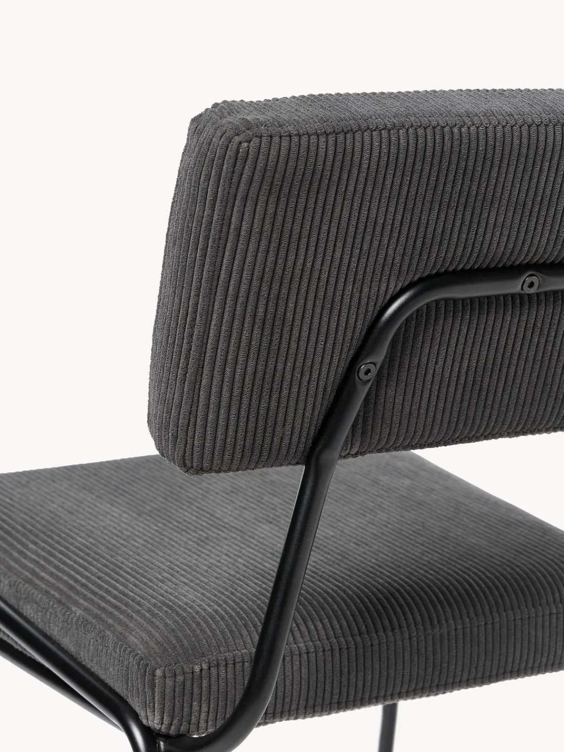 Sillas tapizadas en pana Mats, 2 uds. Sillas