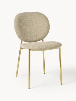 Best Sillas tapizadas en tejido bouclé Ulrica, 2 uds. Sillas