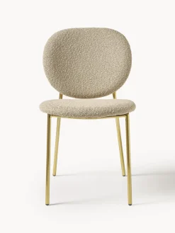 Best Sillas tapizadas en tejido bouclé Ulrica, 2 uds. Sillas