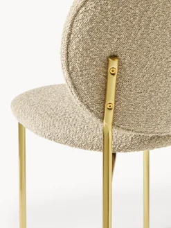 Best Sillas tapizadas en tejido bouclé Ulrica, 2 uds. Sillas