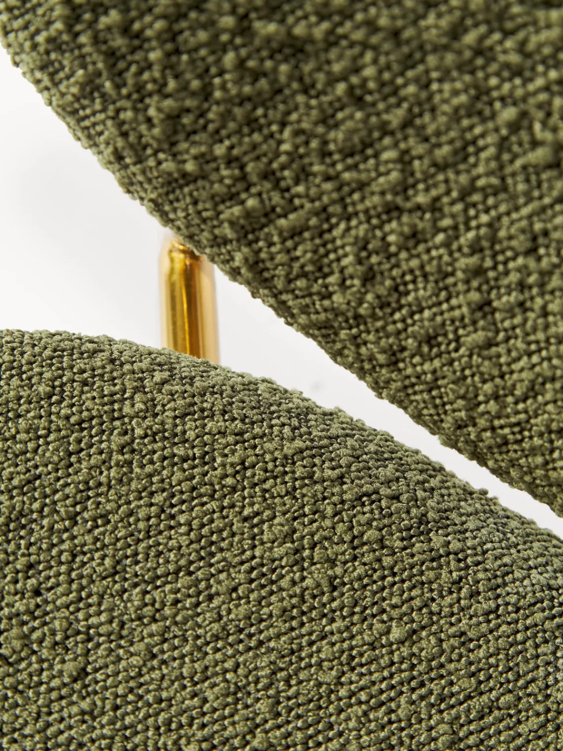 Hot Sillas tapizadas en tejido bouclé Ulrica, 2 uds. Sillas