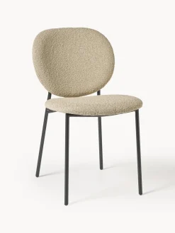Best Sillas tapizadas en tejido bouclé Ulrica, 2 uds. Sillas