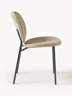 Best Sillas tapizadas en tejido bouclé Ulrica, 2 uds. Sillas