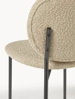 Best Sillas tapizadas en tejido bouclé Ulrica, 2 uds. Sillas