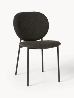 Best Sillas tapizadas en tejido bouclé Ulrica, 2 uds. Sillas