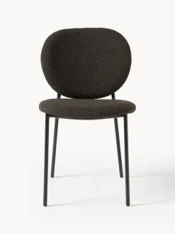 Best Sillas tapizadas en tejido bouclé Ulrica, 2 uds. Sillas