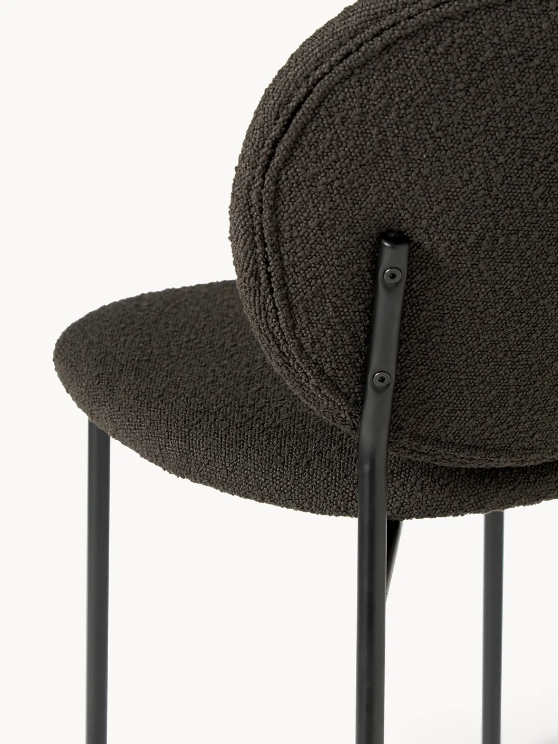 Best Sillas tapizadas en tejido bouclé Ulrica, 2 uds. Sillas