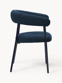 Discount Sillas tapizadas en tejido bouclé Thiago, 2 uds. Sillas