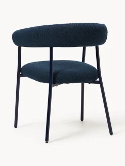 Discount Sillas tapizadas en tejido bouclé Thiago, 2 uds. Sillas