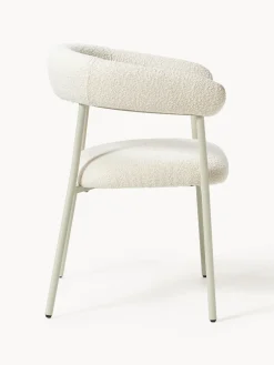 Online Sillas tapizadas en tejido bouclé Thiago, 2 uds. Sillas