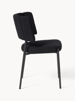 Best Sillas tapizadas en tejido bouclé Samantha, 2 uds. Sillas