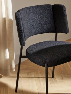 Best Sillas tapizadas en tejido bouclé Samantha, 2 uds. Sillas