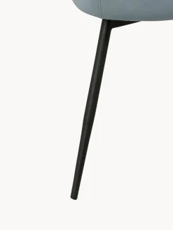 Sillas tapizadas en terciopelo Sierra, 2 uds. Sillas