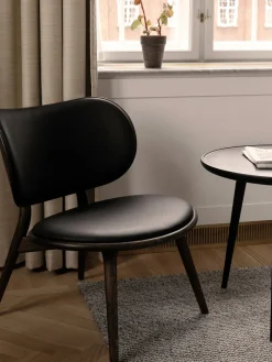 Clearance Sillón artesanal de cuero y madera Rocker Sillones Pequeños|Sillones