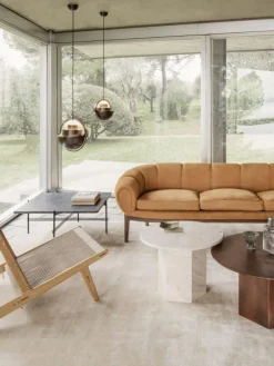 Sillón artesanal de madera de roble con cojín de asiento MR01 Initial Sillones Pequeños|Sillones