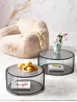 Discount Sillón artesanal de piel sintética Mika Sillones Pequeños|Sillones