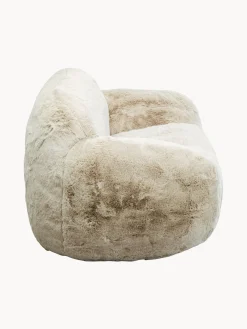 Discount Sillón artesanal de piel sintética Mika Sillones Pequeños|Sillones