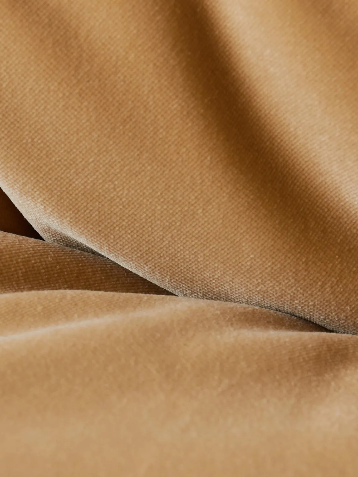 Sillones Pequeños|Sillones>HKLIVING Sillón artesanal de terciopelo Arc Terciopelo beige claro, blanco crema