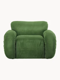 Outlet Sillón artesanal de terciopelo Arc Sillones Pequeños|Sillones