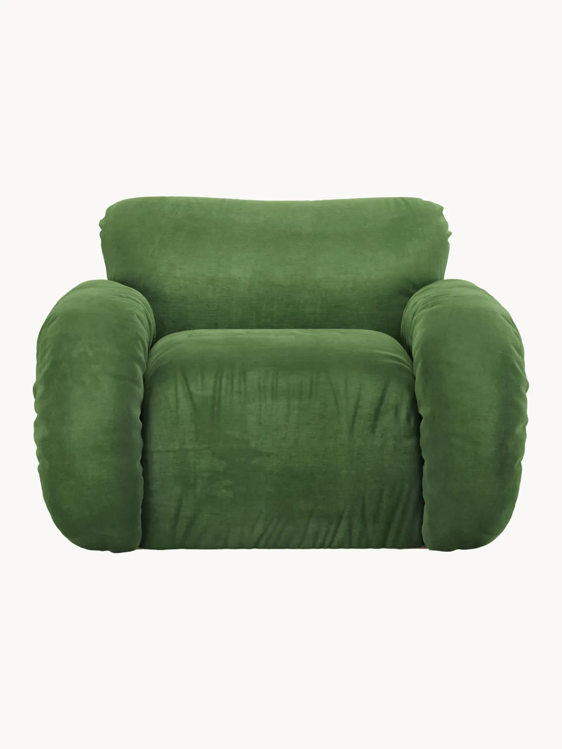 Outlet Sillón artesanal de terciopelo Arc Sillones Pequeños|Sillones