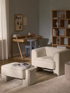 Butacas|Sillones>Westwing Collection Sillón Bobi Tejido beige claro, beige