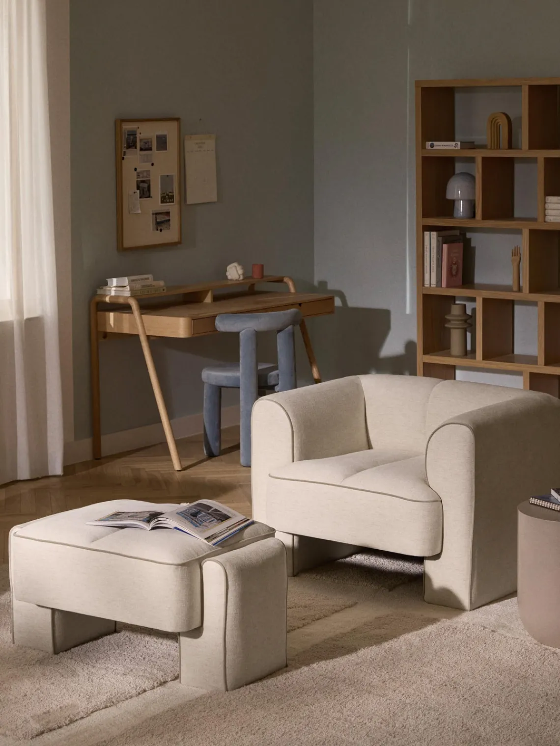 Butacas|Sillones>Westwing Collection Sillón Bobi Tejido beige claro, beige