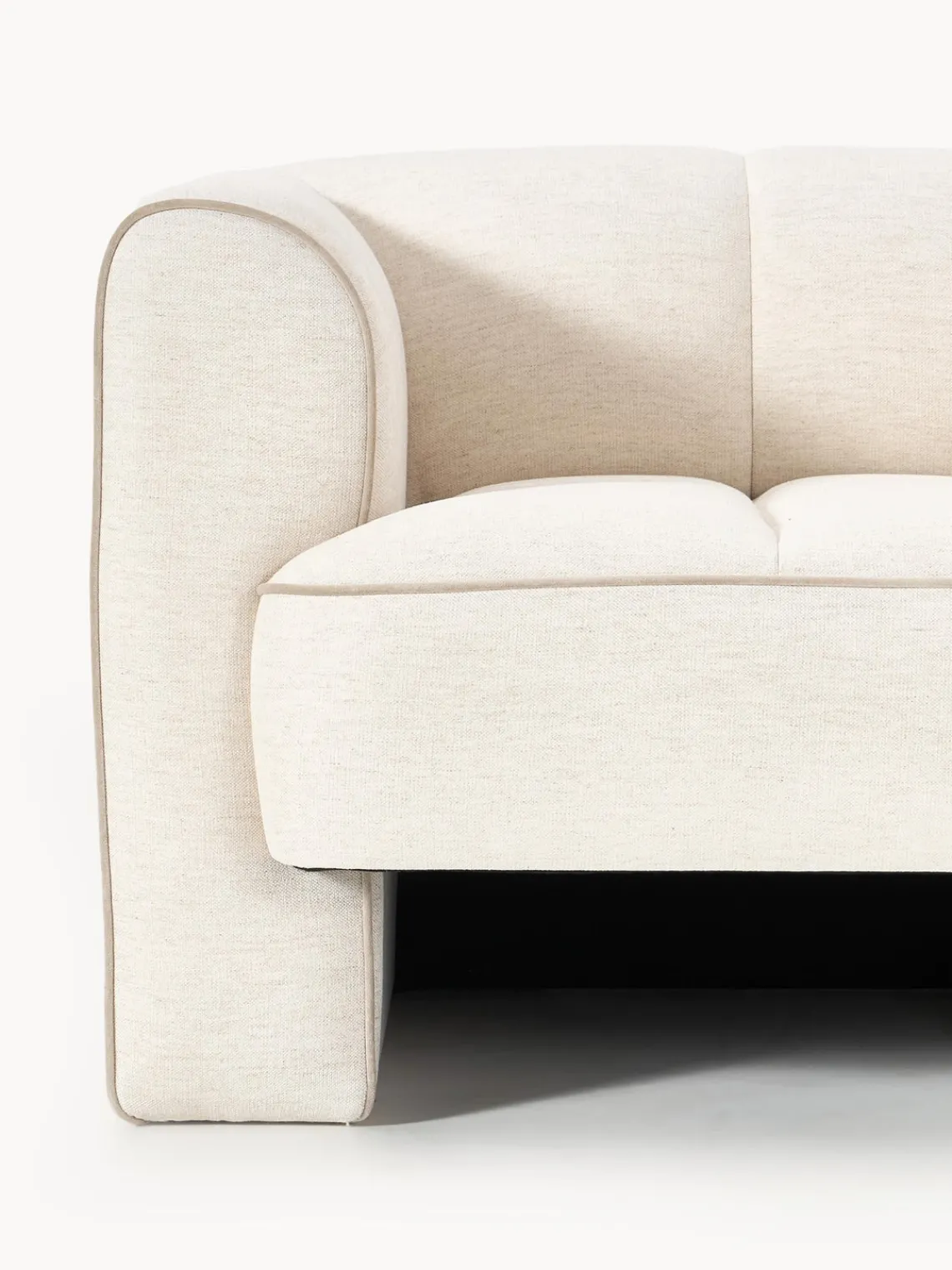 Butacas|Sillones>Westwing Collection Sillón Bobi Tejido beige claro, beige