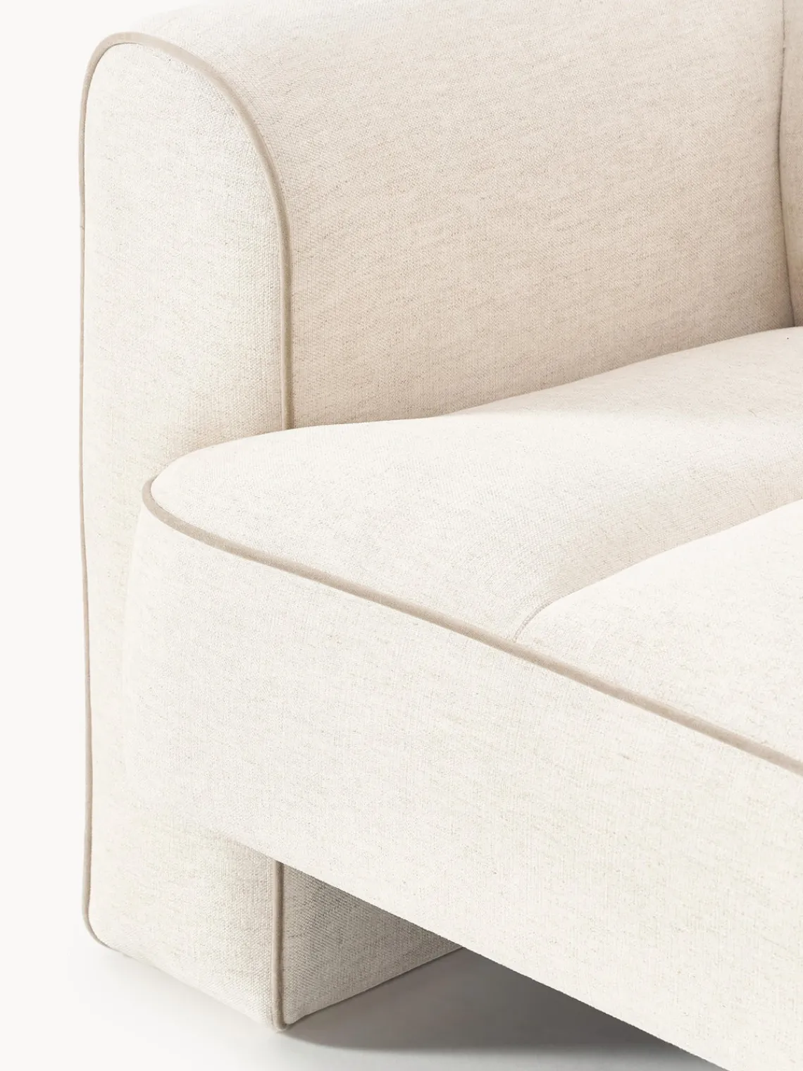 Butacas|Sillones>Westwing Collection Sillón Bobi Tejido beige claro, beige