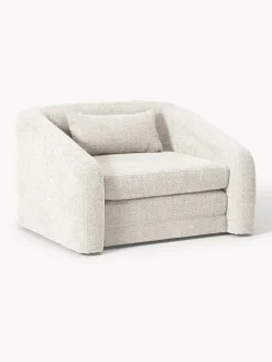 Discount Sillón cama de borreguillo bouclé Eliot Sillones Cama|Sillones