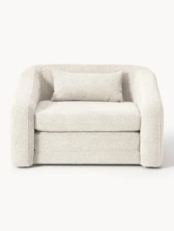 Discount Sillón cama de borreguillo bouclé Eliot Sillones Cama|Sillones