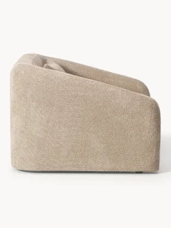 Sillones Cama|Sillones></noscript>Westwing Collection Sillón cama de borreguillo bouclé Eliot Borreguillo bouclé beige
