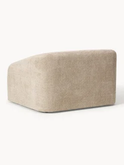 Sillones Cama|Sillones></noscript>Westwing Collection Sillón cama de borreguillo bouclé Eliot Borreguillo bouclé beige