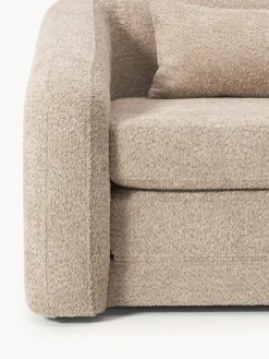 Sillones Cama|Sillones></noscript>Westwing Collection Sillón cama de borreguillo bouclé Eliot Borreguillo bouclé beige