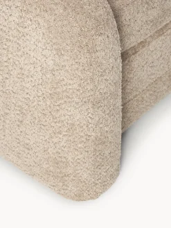 Sillones Cama|Sillones></noscript>Westwing Collection Sillón cama de borreguillo bouclé Eliot Borreguillo bouclé beige