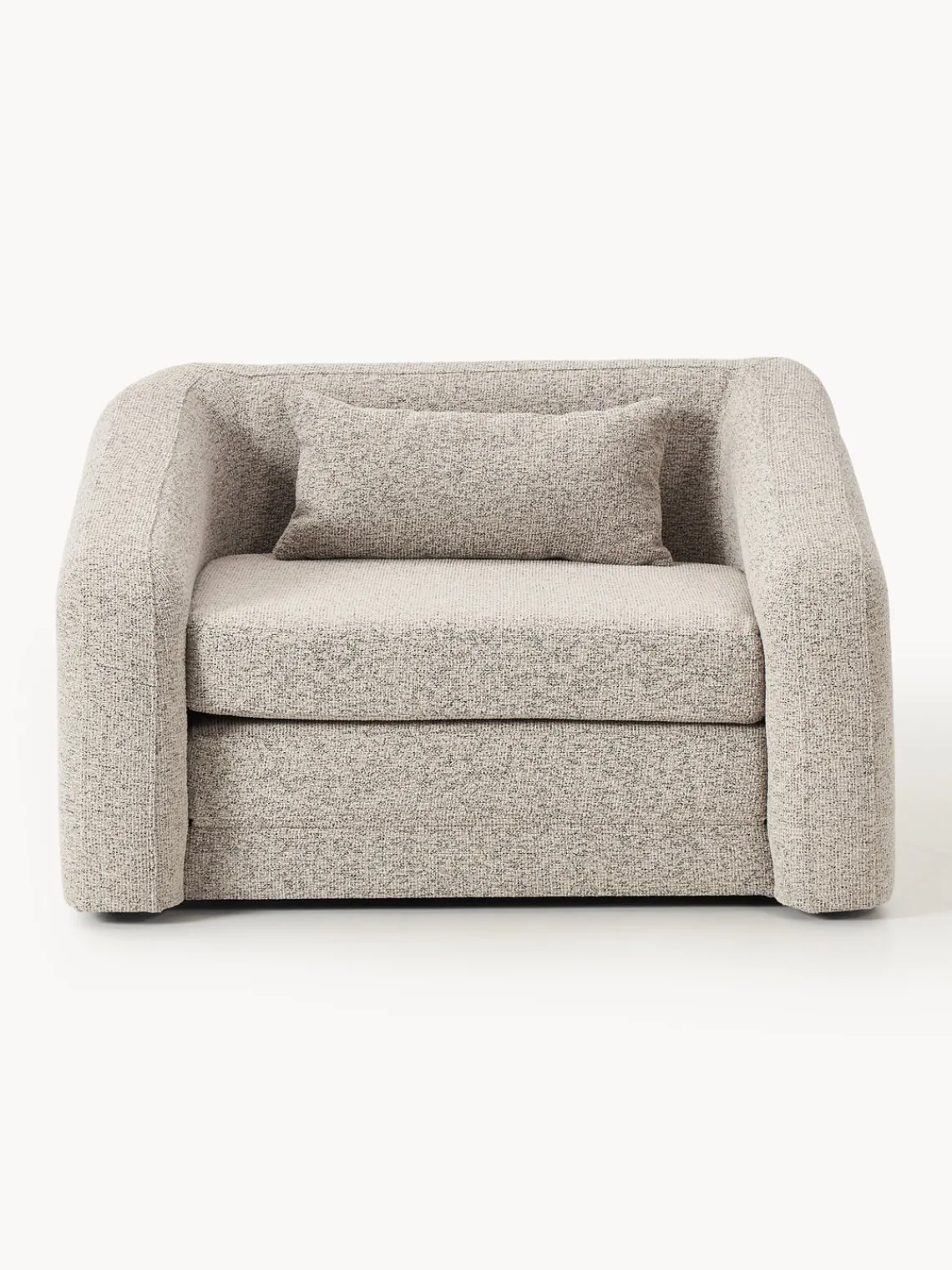 Hot Sillón cama en tejido bouclé Eliot Sillones Cama|Sillones