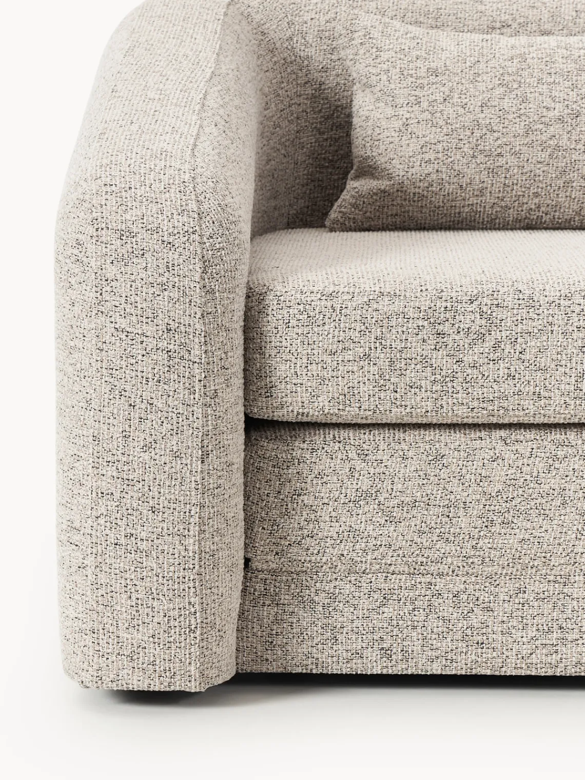 Hot Sillón cama en tejido bouclé Eliot Sillones Cama|Sillones