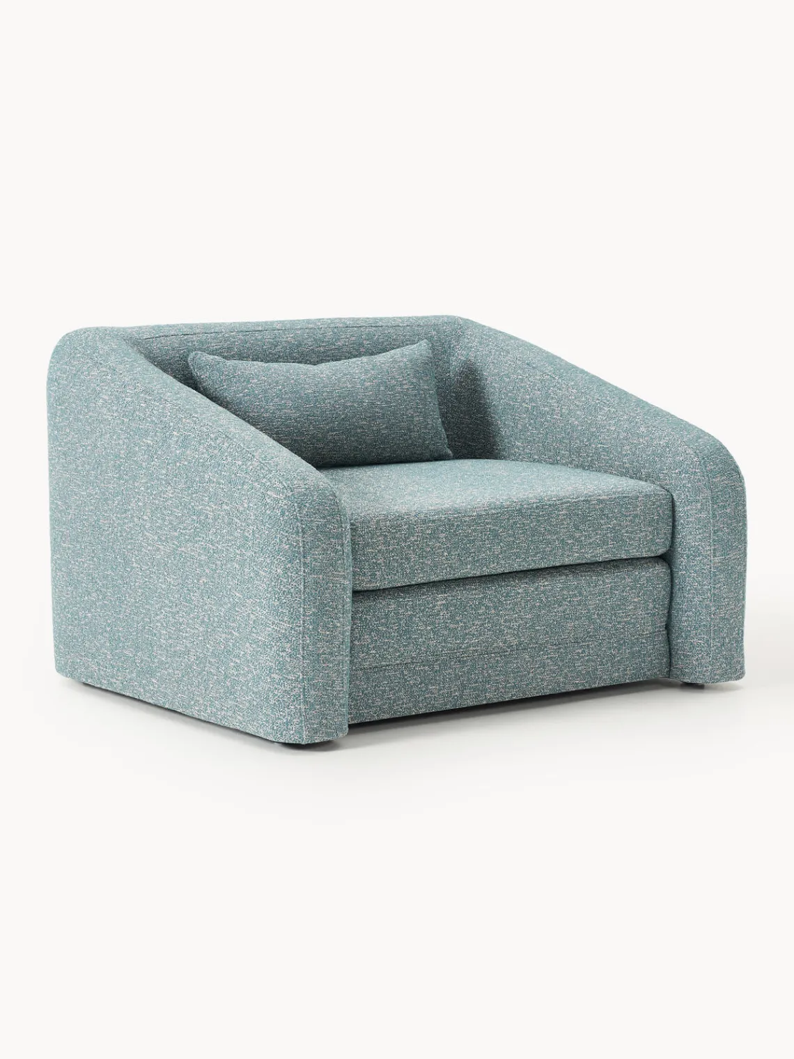 Best Sillón cama en tejido bouclé Eliot Sillones Cama|Sillones