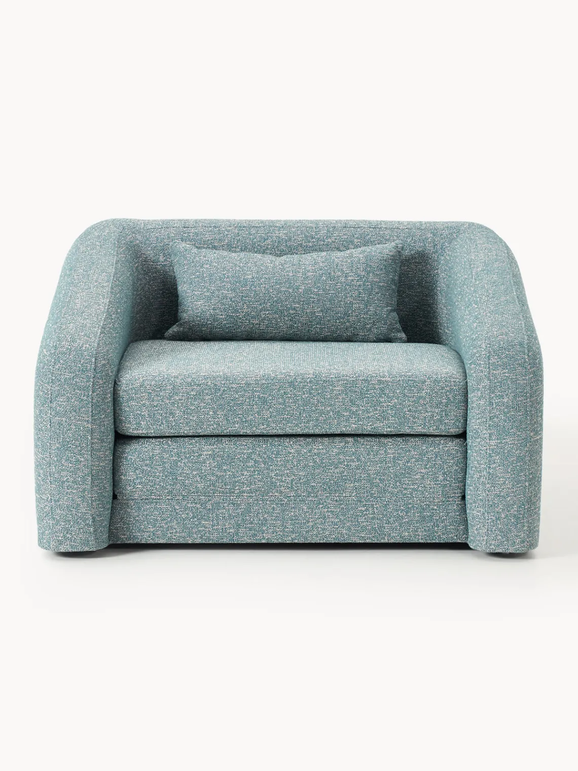 Best Sillón cama en tejido bouclé Eliot Sillones Cama|Sillones
