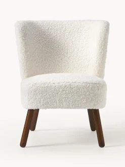 Sillones Pequeños|Sillones></noscript>Westwing Collection Sillón cóctel de borreguillo Robine