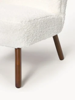 Sillones Pequeños|Sillones></noscript>Westwing Collection Sillón cóctel de borreguillo Robine