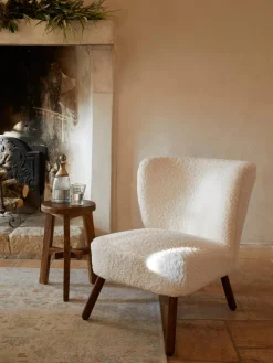 Sillones Pequeños|Sillones></noscript>Westwing Collection Sillón cóctel de borreguillo Robine