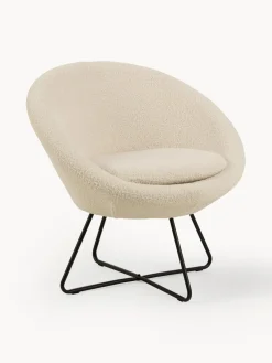 Online Sillón cóctel de borreguillo Center Sillones Pequeños|Sillones