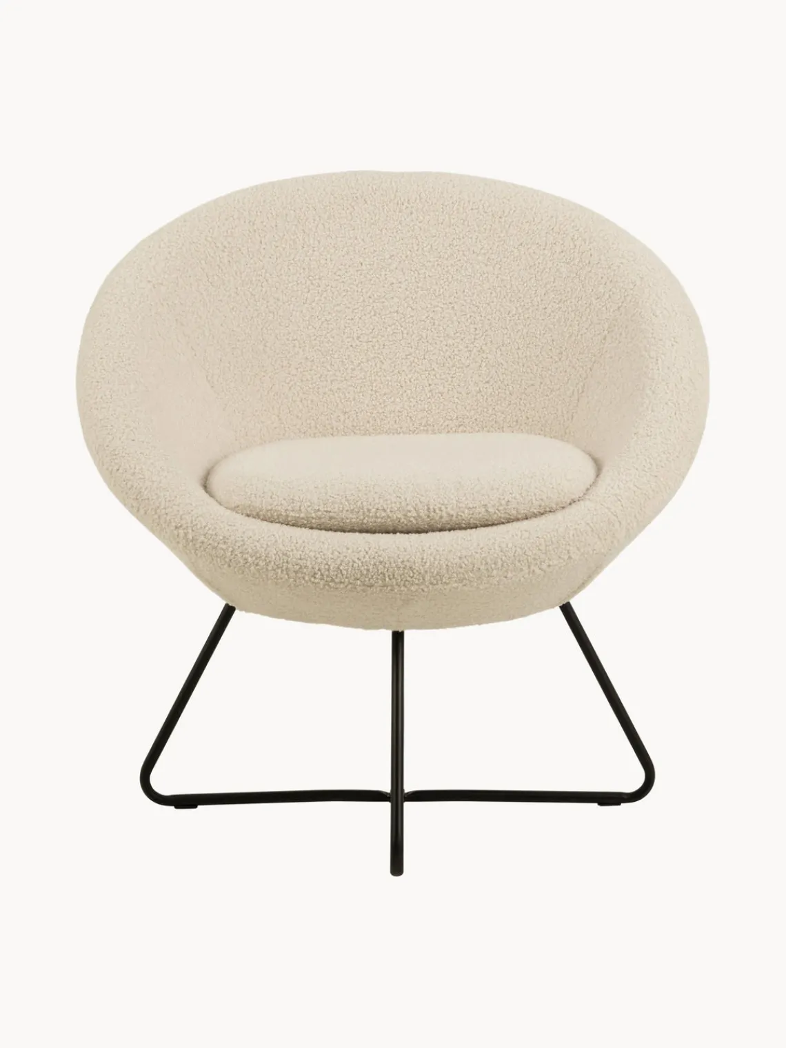 Online Sillón cóctel de borreguillo Center Sillones Pequeños|Sillones
