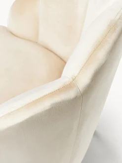 Outlet Sillón cóctel de terciopelo Helle Sillones Pequeños|Sillones